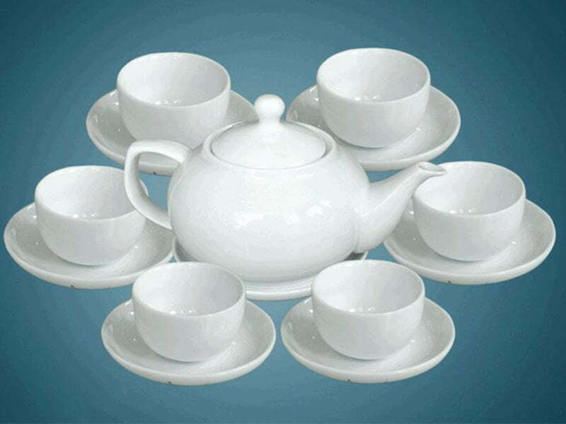 Giới thiệu Bộ ấm trà Bát Tràng Quà tặng Dáng Giang Tây 550ml