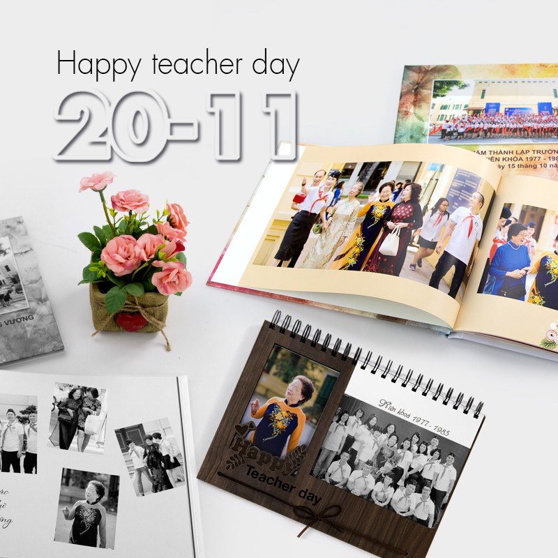 Gợi ý 10 món quà lưu niệm ngày 20/11 tặng thầy cô giáo đẹp nhất