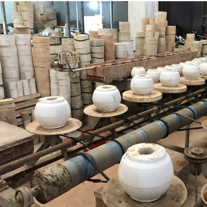 Quy trình sản xuất gốm sứ đồng nai
